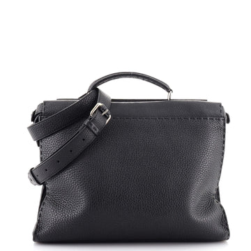 Fendi Monster Selleria Peekaboo Fit Bag Leather Regular