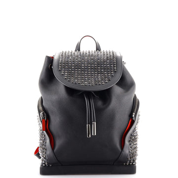 Christian Louboutin Explorafunk Backpack Spiked Leather