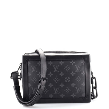 Louis Vuitton Soft Trunk Bag Monogram Eclipse Canvas