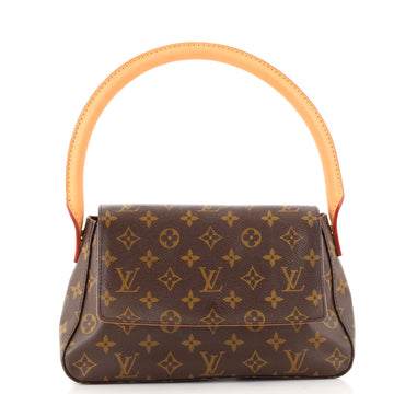 Louis Vuitton Looping Handbag Monogram Canvas Mini