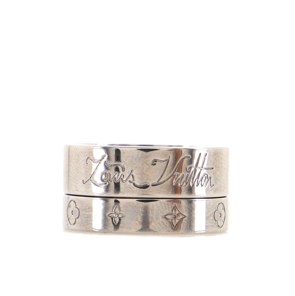 Louis Vuitton You and Me Ring Metal Silver 135422166