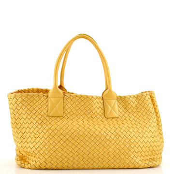 Bottega Veneta Cabat Tote Intrecciato Metallic Nappa Medium