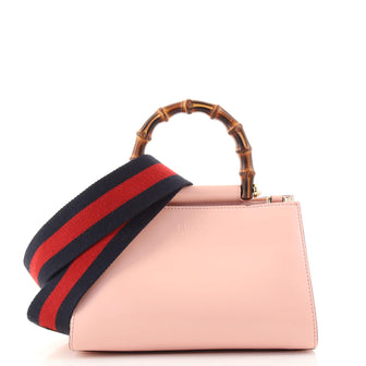 Gucci Nymphaea Top Handle Bag Leather Mini