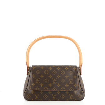Louis Vuitton Looping Handbag Monogram Canvas Mini