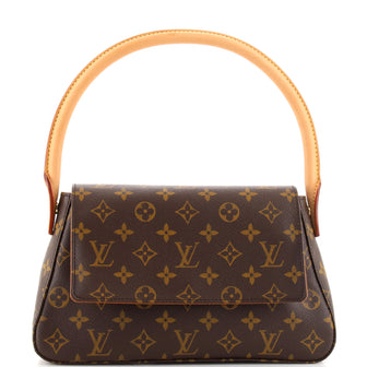Louis Vuitton Looping Handbag Monogram Canvas Mini