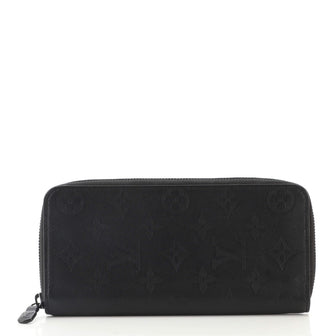 Louis Vuitton Zippy Wallet Monogram Shadow Leather Vertical