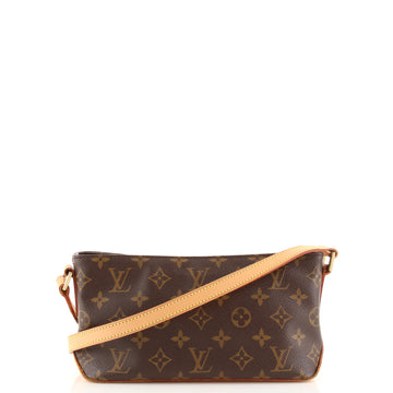 Louis Vuitton Trotteur Handbag Monogram Canvas