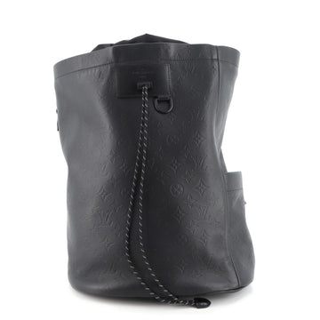 Louis Vuitton Chalk Backpack Monogram Shadow Leather