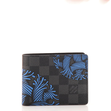 Louis Vuitton Slender Wallet Limited Edition Nemeth Damier Graphite