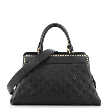 Louis Vuitton Vosges Handbag Whipstitch Monogram Empreinte Leather MM