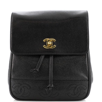 Chanel Vintage Backpack Caviar Small