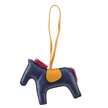 Hermes GriGri Rodeo Bag Charm Leather GM