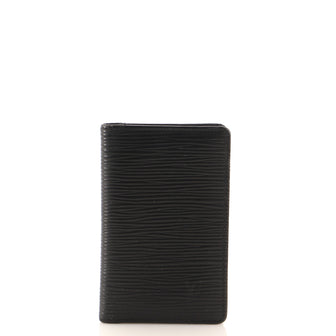 Louis Vuitton Business Card Holder Epi Leather Vertical
