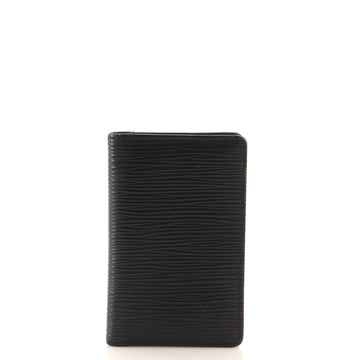Louis Vuitton Business Card Holder Epi Leather Vertical