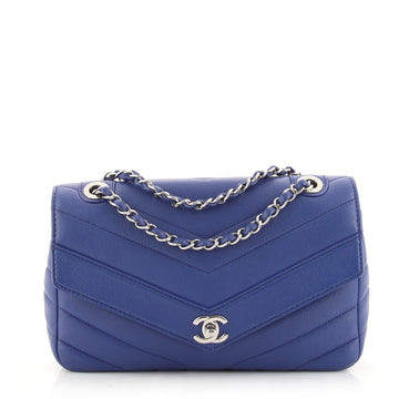 Chanel Data Center Envelope Flap Bag Chevron Caviar Large