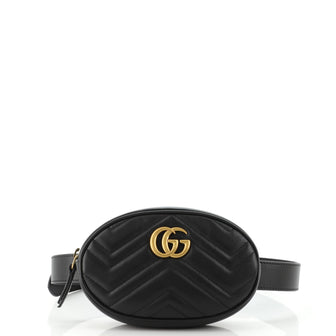 Gucci GG Marmont Belt Bag Matelasse Leather