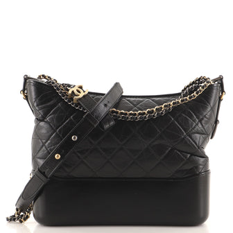 Chanel Gabrielle Hobo Quilted Aged Calfskin Medium