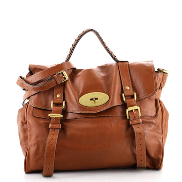 Mulberry Alexa Satchel Soft Buffalo Oversized