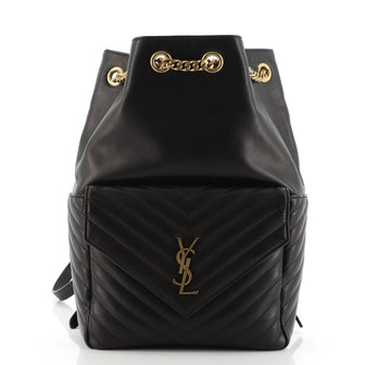 Saint Laurent Joe Backpack Matelasse Chevron Leather