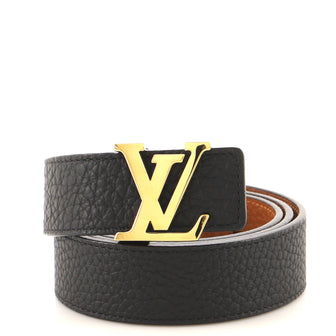 Louis Vuitton LV Initiales Reversible Belt Leather Wide