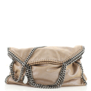 Stella McCartney Falabella Fold Over Bag Shaggy Deer