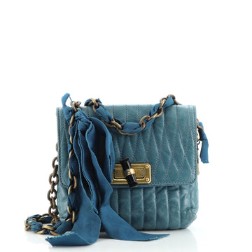 Lanvin Pop Crossbody Bag Quilted Leather Mini