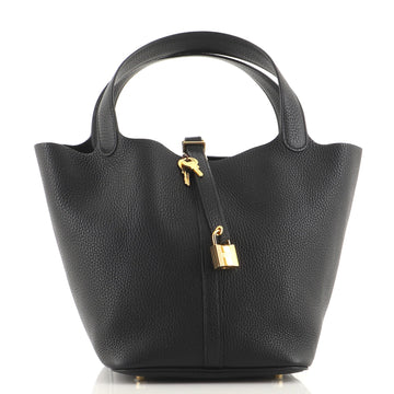Hermes Picotin Lock Bag Clemence MM