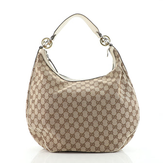 Gucci Twins Hobo GG Canvas Medium