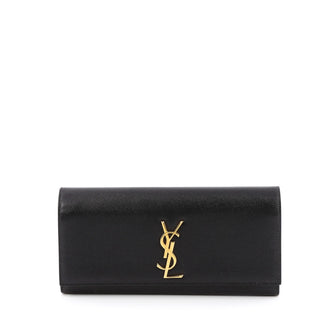 Saint Laurent Classic Monogram Clutch Leather Medium