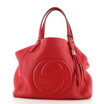 Gucci Soho Shoulder Bag Leather Medium