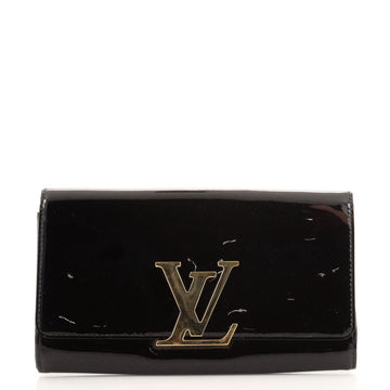 Louis Vuitton Louise Clutch Patent East West