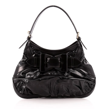 Gucci Queen Hobo Dialux Coated Canvas Medium