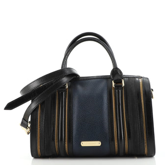 Burberry Alchester Bowling Bag Leather Medium