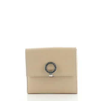 Bvlgari Bvlgari Bifold Wallet Leather Compact