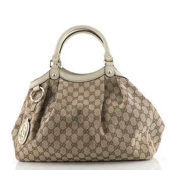 Gucci Sukey Tote GG Canvas Medium