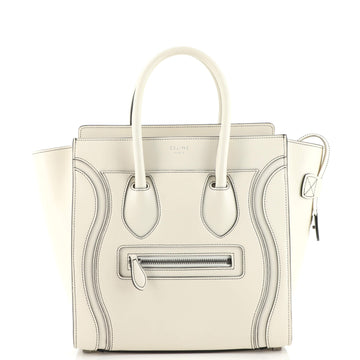Celine Luggage Bag Smooth Leather Micro
