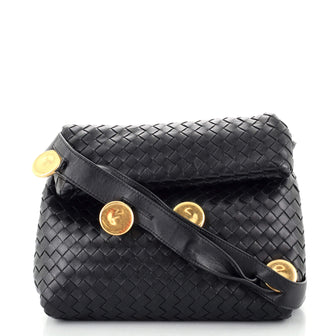 Bottega Veneta Fold Crossbody Bag Intrecciato Nappa Small