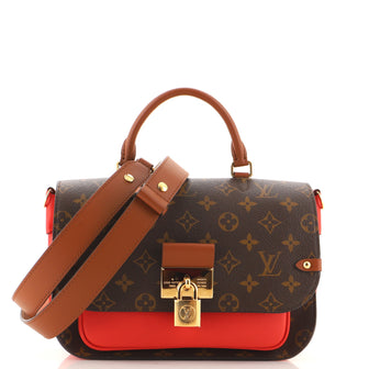 Louis Vuitton Vaugirard Handbag Monogram Canvas with Leather