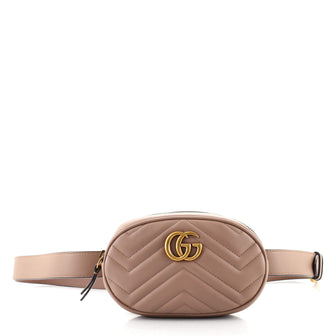 Gucci GG Marmont Belt Bag Matelasse Leather