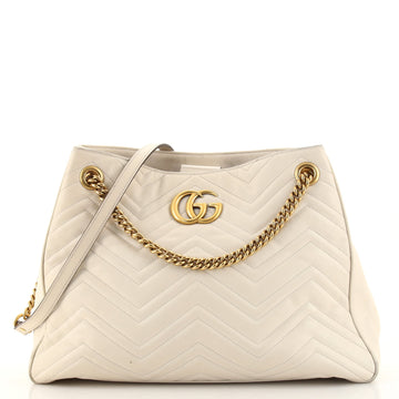 Gucci GG Marmont Chain Shoulder Bag Matelasse Leather
