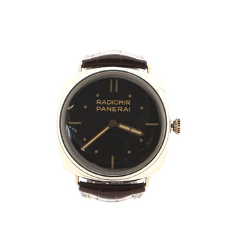 Panerai Radiomir Platino 3 Days Manual Watch Platinum and Alligator 47
