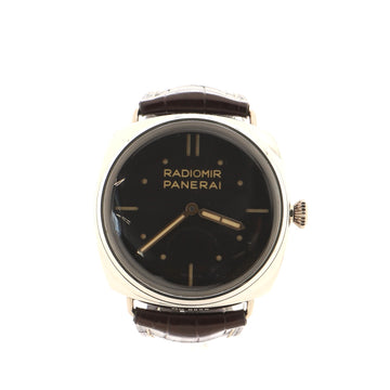 Panerai Radiomir Platino 3 Days Manual Watch Platinum and Alligator 47