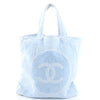 Chanel Paris-Greece Beach Bag Printed Terry Cloth Large Print 2257731