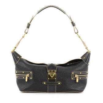 Louis Vuitton Suhali L'Impetueux Handbag Leather Black