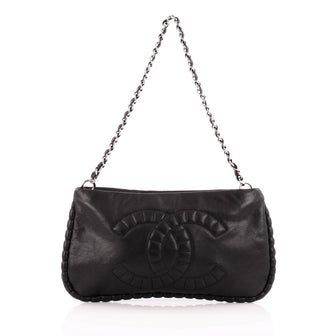 Chanel On The Bund Pochette Leather
