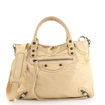 Balenciaga Velo Classic Studs Bag Leather Medium