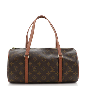 Louis Vuitton Papillon Handbag Monogram Canvas 30