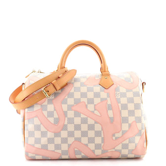 Louis Vuitton Speedy Bandouliere Bag Limited Edition Damier Tahitienne 30