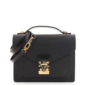 Louis Vuitton Monceau Handbag Epi Leather