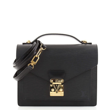 Louis Vuitton Monceau Handbag Epi Leather